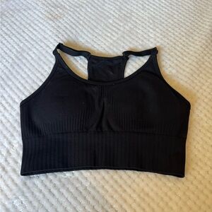 Black Women's Sports Bra